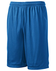 Sport-Tek T515 Men Long Mesh Shorts
