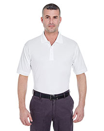 Ultraclub 8315 Men Platinum Performance Pique Polo With Tempcontrol Technology at bigntallapparel