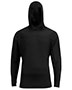 Unisex Airflex Long-Sleeve Scuba Neck Hooded T-Shirt