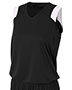 A4 NW2340  Ladies Moisture Management V Neck Muscle Shirt