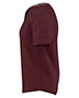 Two Button Mesh Baseball Jersey With Piping