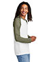 Allmade ®  Unisex Tri-Blend Long Sleeve Colorblock Raglan AL6009