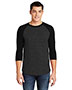 <b>DISCONTINUED</b> American Apparel<sup> ®</sup> Poly-Cotton 3/4-Sleeve Raglan T-Shirt. BB453W
