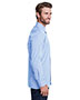 Mens Microcheck Gingham Long-Sleeve Cotton Shirt