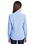 Ladies Microcheck Gingham Long-Sleeve Cotton Shirt