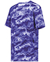 Purple Shockwave Print