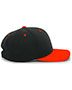 Cotton-Poly Hook-And-Loop Adjustable Cap