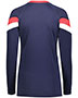 Girls TruHit Tri-Color Long Sleeve Jersey