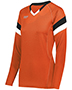 Girls TruHit Tri-Color Long Sleeve Jersey