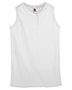 Womens Sleeveless Two Button Softball Jersey