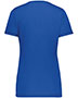 Womens Super Soft-Spun Poly V-Neck T-Shirt