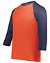 Orange Heather/Navy Heather