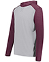 Grey Heather/Maroon Heather