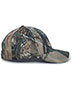 Structured Camo Hook-And-Loop Adjustable Cap