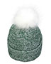 Faux Fur Pom Beanie