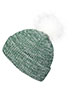 Faux Fur Pom Beanie