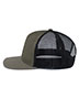 5-Panel Mesh Overlay Trucker Snapback