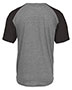 Triblend Full Button T-Shirt