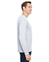 Unisex Union-Made Long-Sleeve Pocket Crew T-Shirt