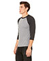 Bella 3200 Men  3/4-Sleeve Baseball T-Shirt