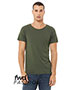 Bella + Canvas 3414C  FWD Fashion Unisex Triblend Raw Neck T-Shirt