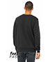 Bella + Canvas 3743  FWD Fashion Unisex Raw Seam Crewneck Pullover