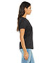 Bella 6405 Women Missy Jersey Short-Sleeve V-Neck T-Shirt