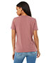 Womens Relaxed Heather CVC V-Neck Tee