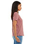 Womens Relaxed Heather CVC V-Neck Tee