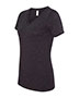 Womens Relaxed Triblend Short Sleeve V-Neck Tee