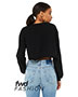 Bella + Canvas 6501B  FWD Fashion Ladies Cropped Long-Sleeve T-Shirt