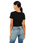 Bella 6681 Women Poly-Cotton Crop T-Shirt