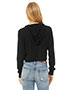 Ladies Cropped Long Sleeve Hoodie T-Shirt