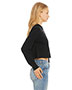 Ladies Cropped Long Sleeve Hoodie T-Shirt