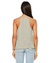 Ladies Flowy High Neck Tank