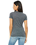 Bella B6035 Women Jersey Short-Sleeve Deep V-Neck T-Shirt
