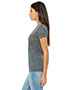 Bella B6035 Women Jersey Short-Sleeve Deep V-Neck T-Shirt