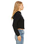 Ladies Cropped Fleece Hoodie