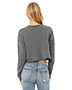 Ladies Cropped Fleece Crew