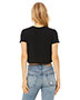Ladies Flowy Cropped T-Shirt