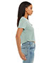 Ladies Flowy Cropped T-Shirt