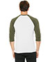 BELLA+CANVAS<sup> ®</sup> Unisex 3/4-Sleeve Baseball Tee. BC3200