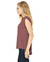 <b>DISCONTINUED</b> BELLA+CANVAS<sup> ®</sup> Womens Flowy Muscle Tee With Rolled Cuffs. BC8804