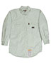 Men's Flame-Resistant Down Plaid Work Shirt