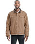 Men's Tall Vintage Washed Sherpa-Lined Work Jacket