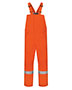 Deluxe Insulated Bib Overall with Reflective Trim - EXCEL FR® ComforTouch - Long Sizes