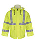 Hi-Visibility Flame-Resistant Rain Jacket