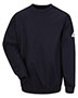 Pullover Crewneck Sweatshirt - Cotton/Spandex Blend