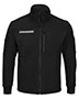 Zip Front Fleece Jacket-Cotton /Spandex Blend - Long Sizes