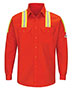 Enhanced Visibility Long Sleeve Uniform Shirt - Long Sizes